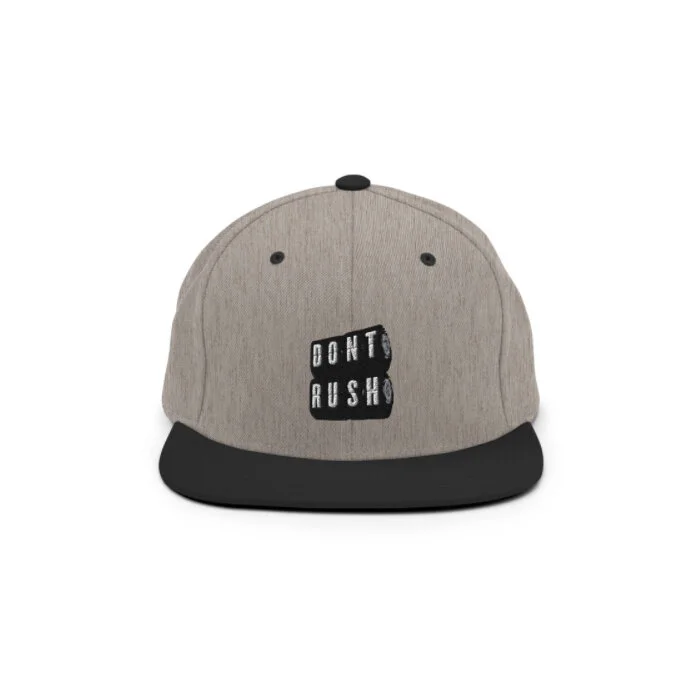 DontRush-2021-Classic-Snapback-Gray-Black.jpg