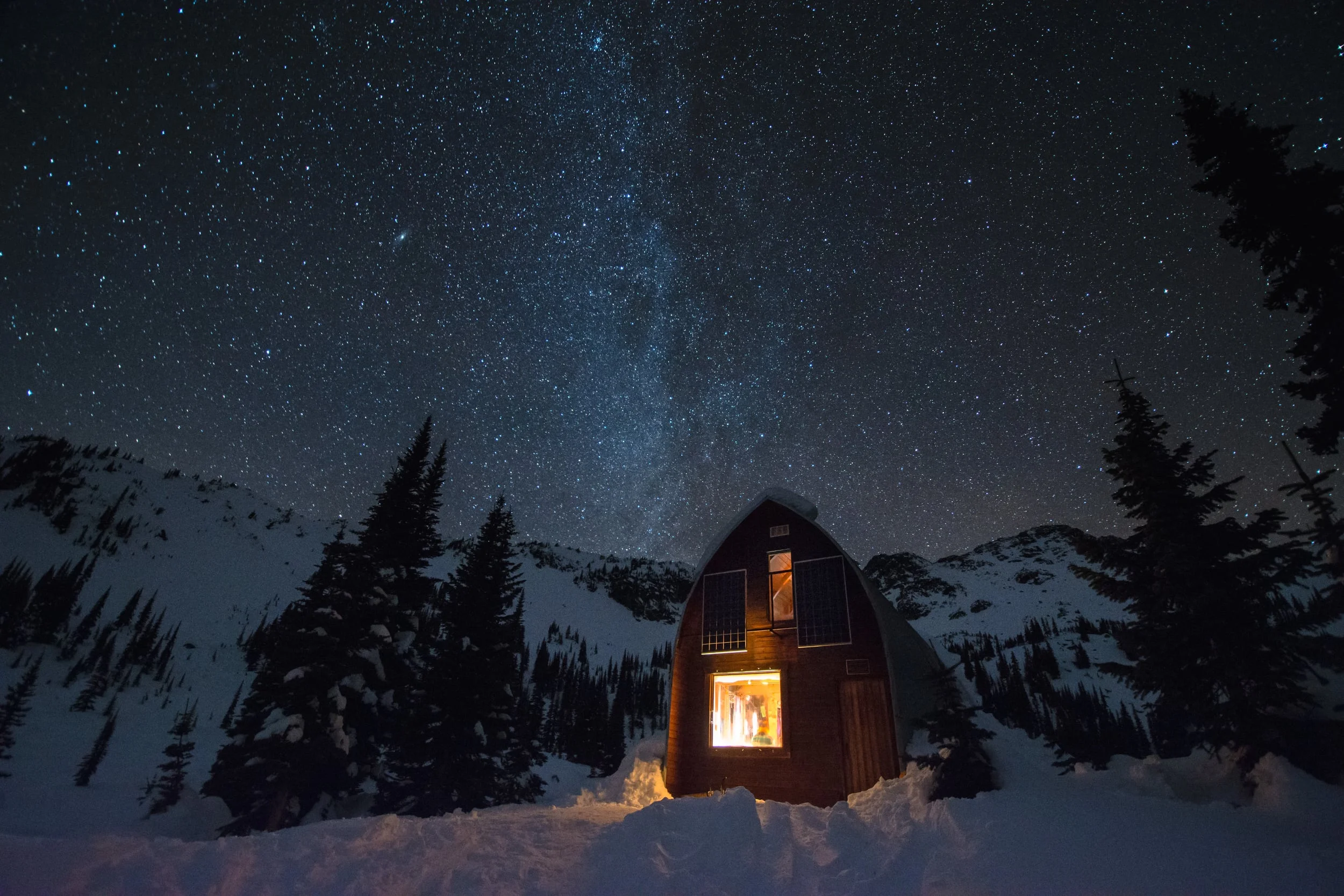Hut at Night I