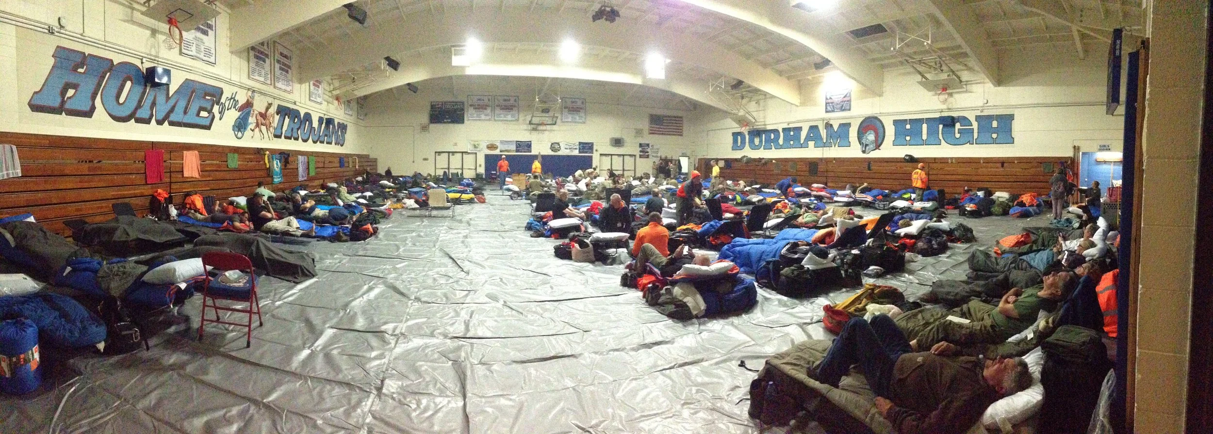 A room full of the most selfless people in California — Durham High School, CA — November, 12th, 2018 — iPhone panorama