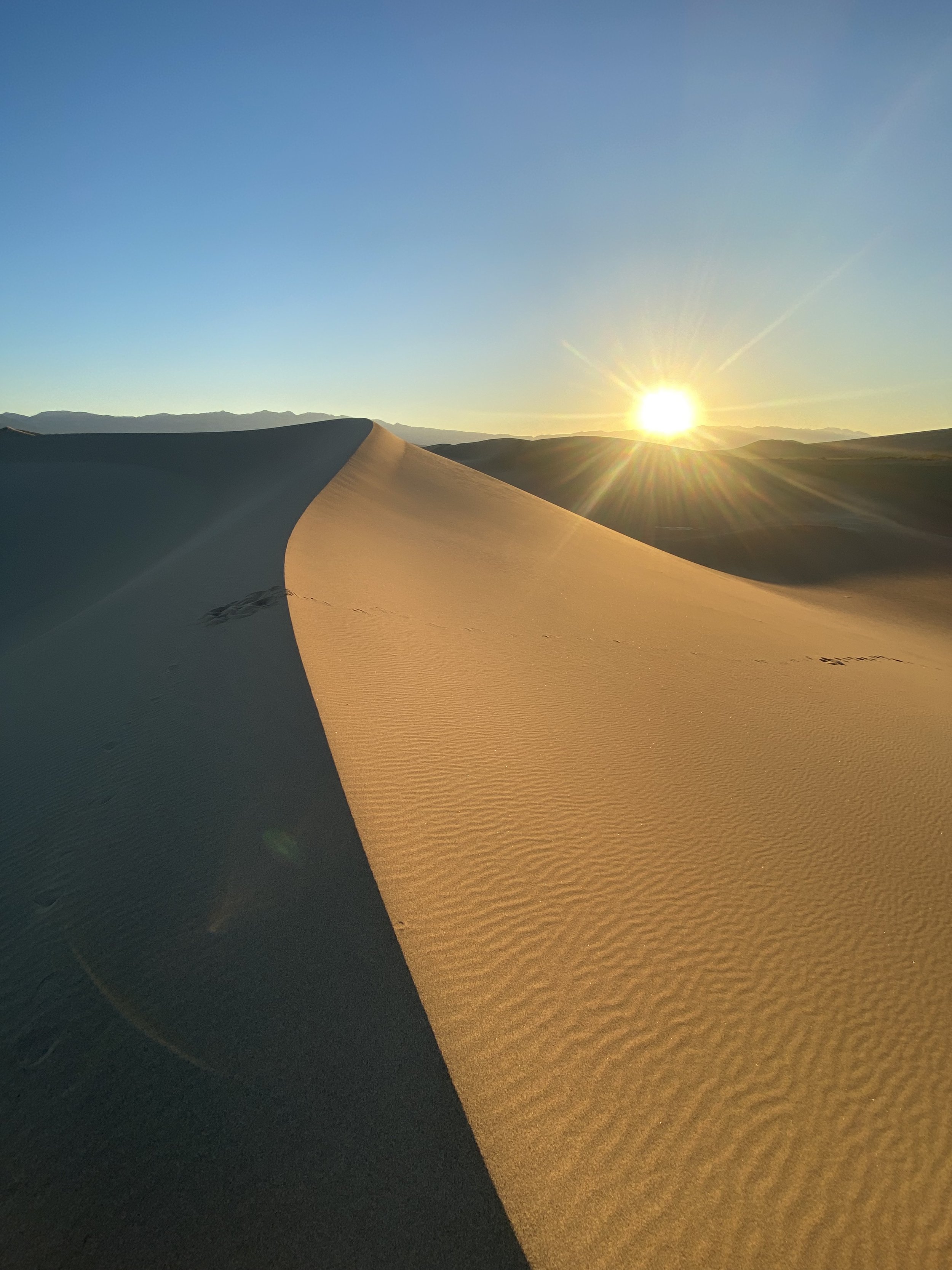 Dunes in Death Valley NP
