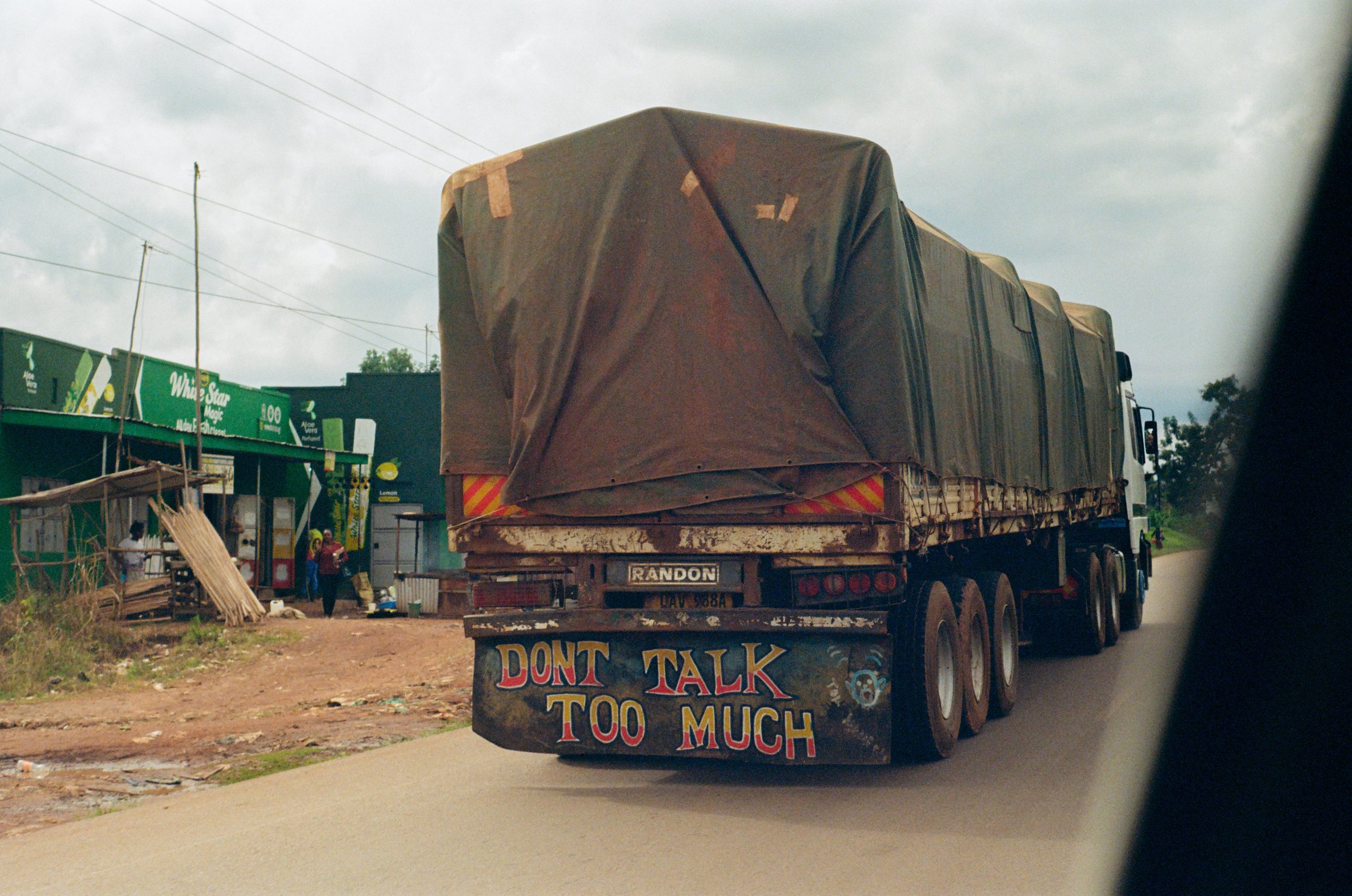 All trucks are labeled with a name. This one was particularly interesting. Fuji 200