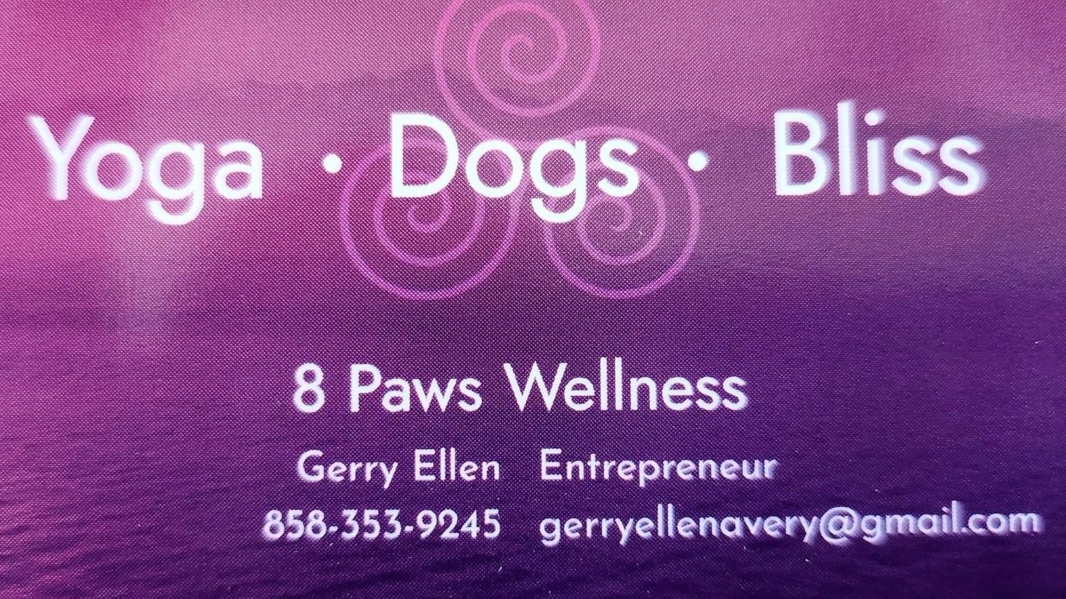 8 Paws Wellness with Gerry Ellen