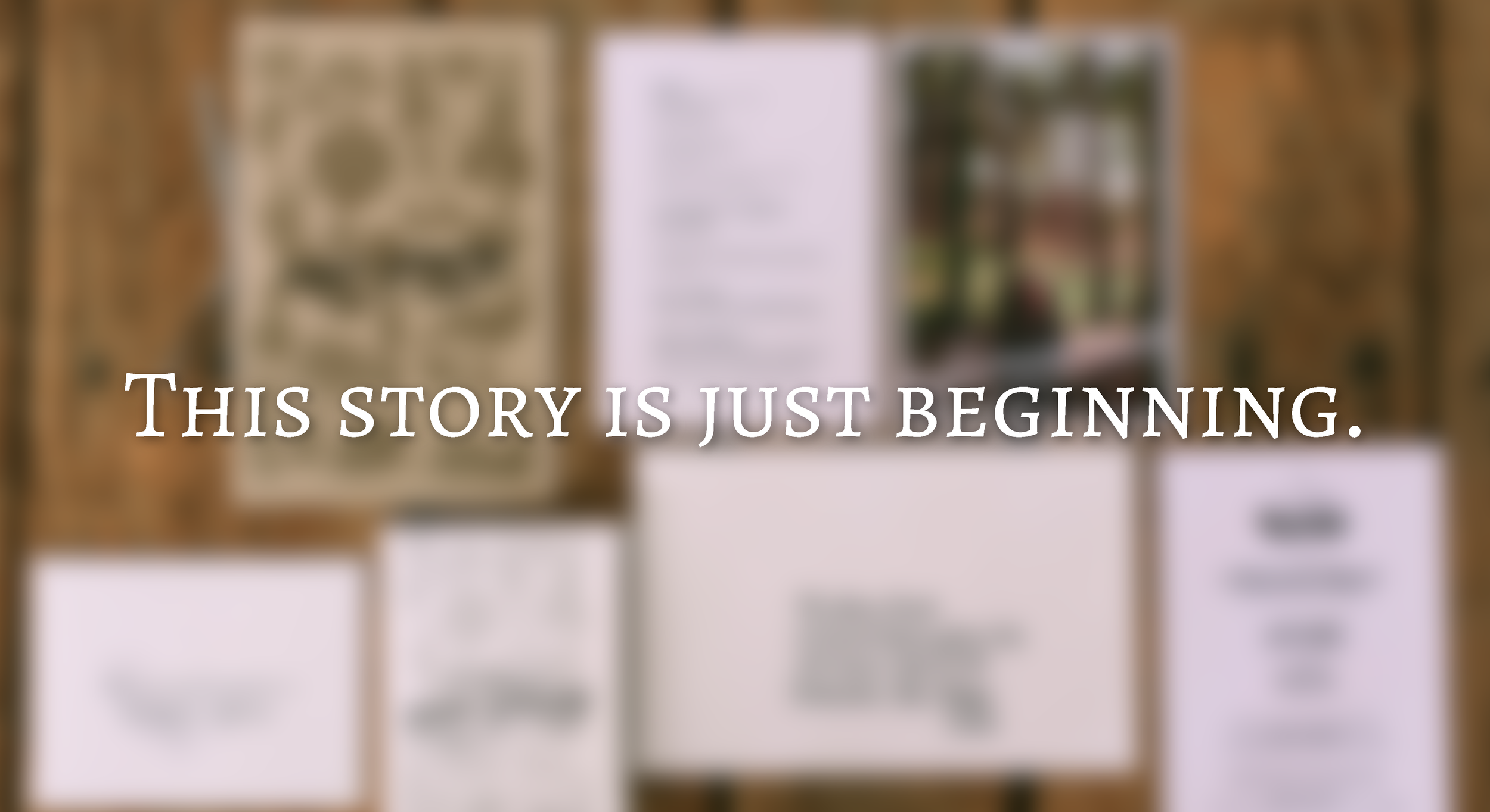 anniemade announcement: Greatest Story - A New Business for Wedding Design, Event Design, and Business Branding focused on Storytelling