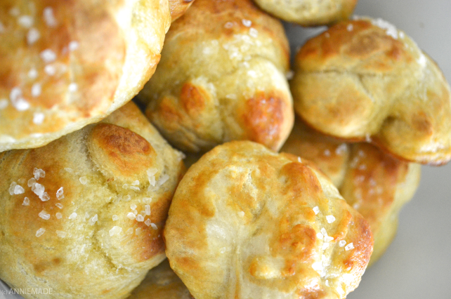 anniemade // Recipe for Gluten-free Soft Pretzel Knots