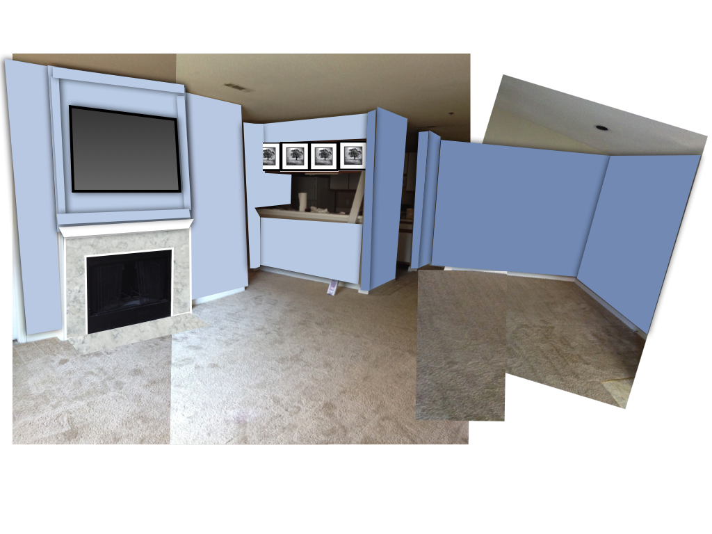 anniemade // How to use Keynote to digitally paint your home or apartment