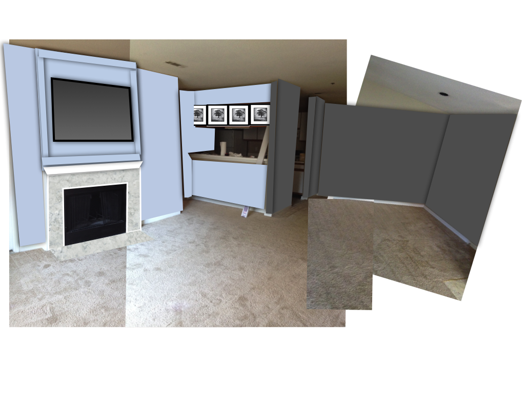 anniemade // How to use Keynote to digitally paint your home or apartment