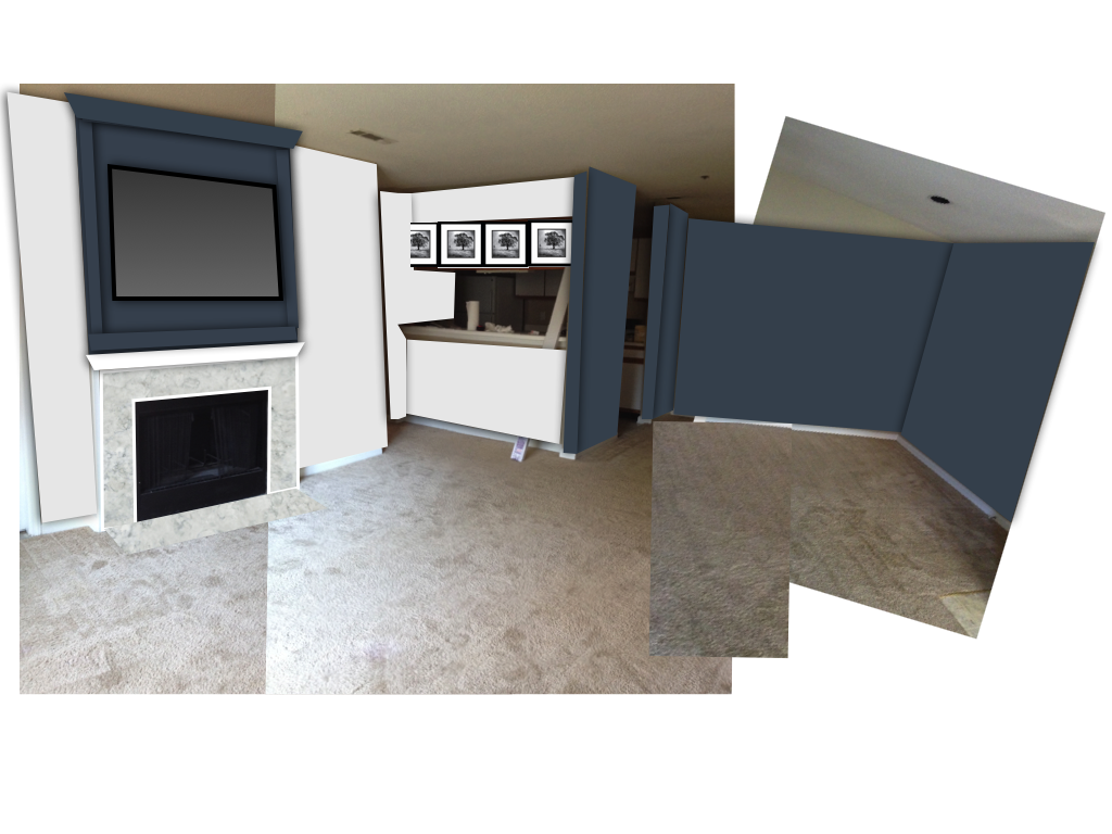 anniemade // How to use Keynote to digitally paint your home or apartment