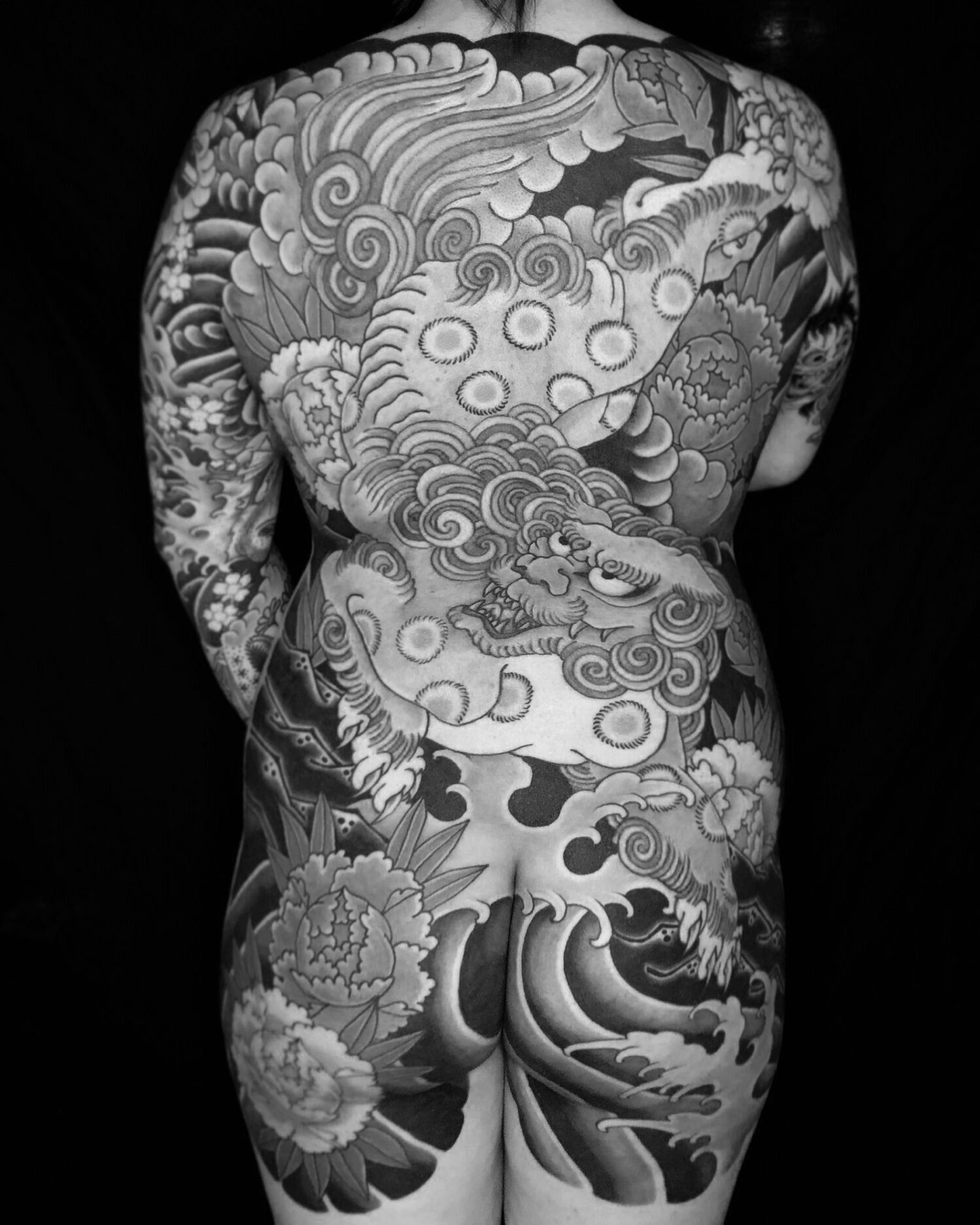 “Fran and I worked together almost monthly for 2 years. I searched a long time for a tattooer in the area who specialized in Japanese tattooing. Beyond looking at talent, it was incredibly important for me to find someone who was respectful of and