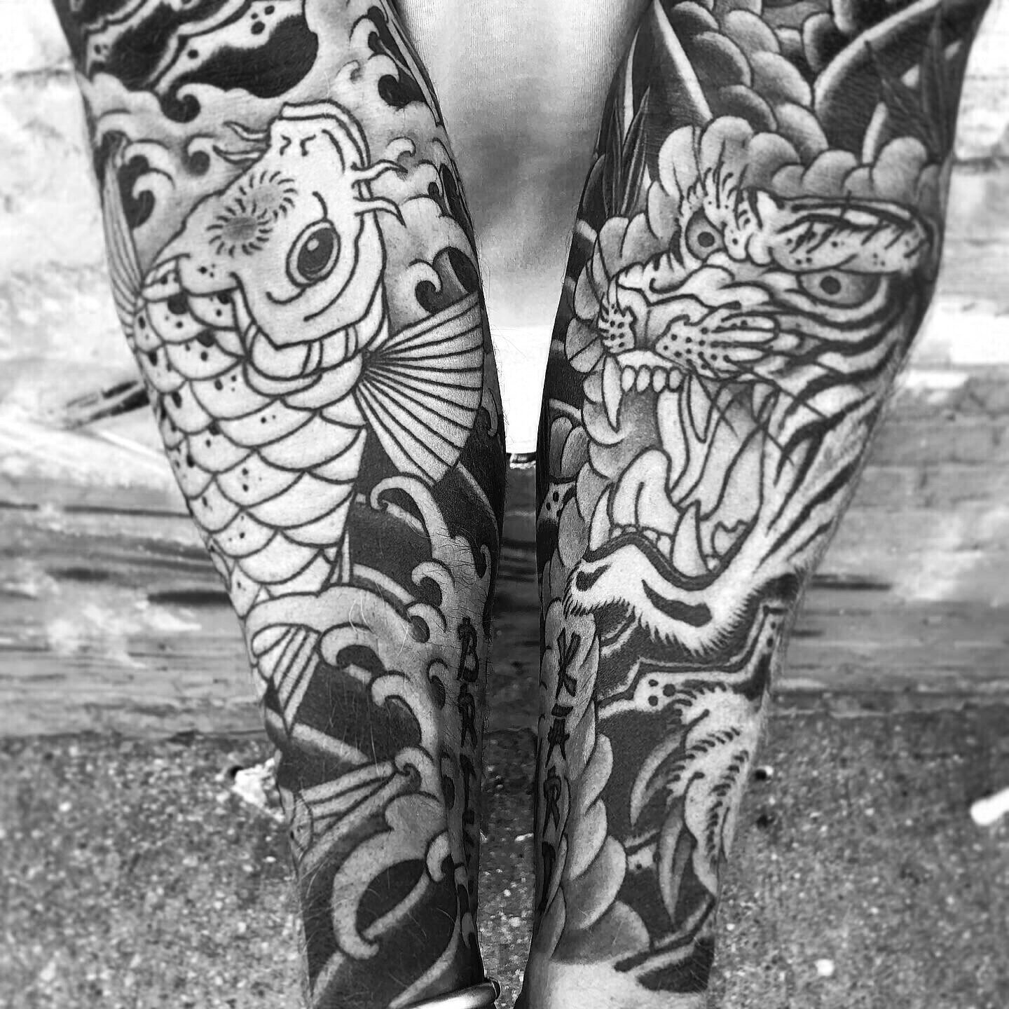 “The tattoos I wanted had to be the most special of all my tattoos because they were to be full sleeves, and I would see them every day for the rest of my life, and they were to tell a story about my life. I have many tattoos and I was 65 years old