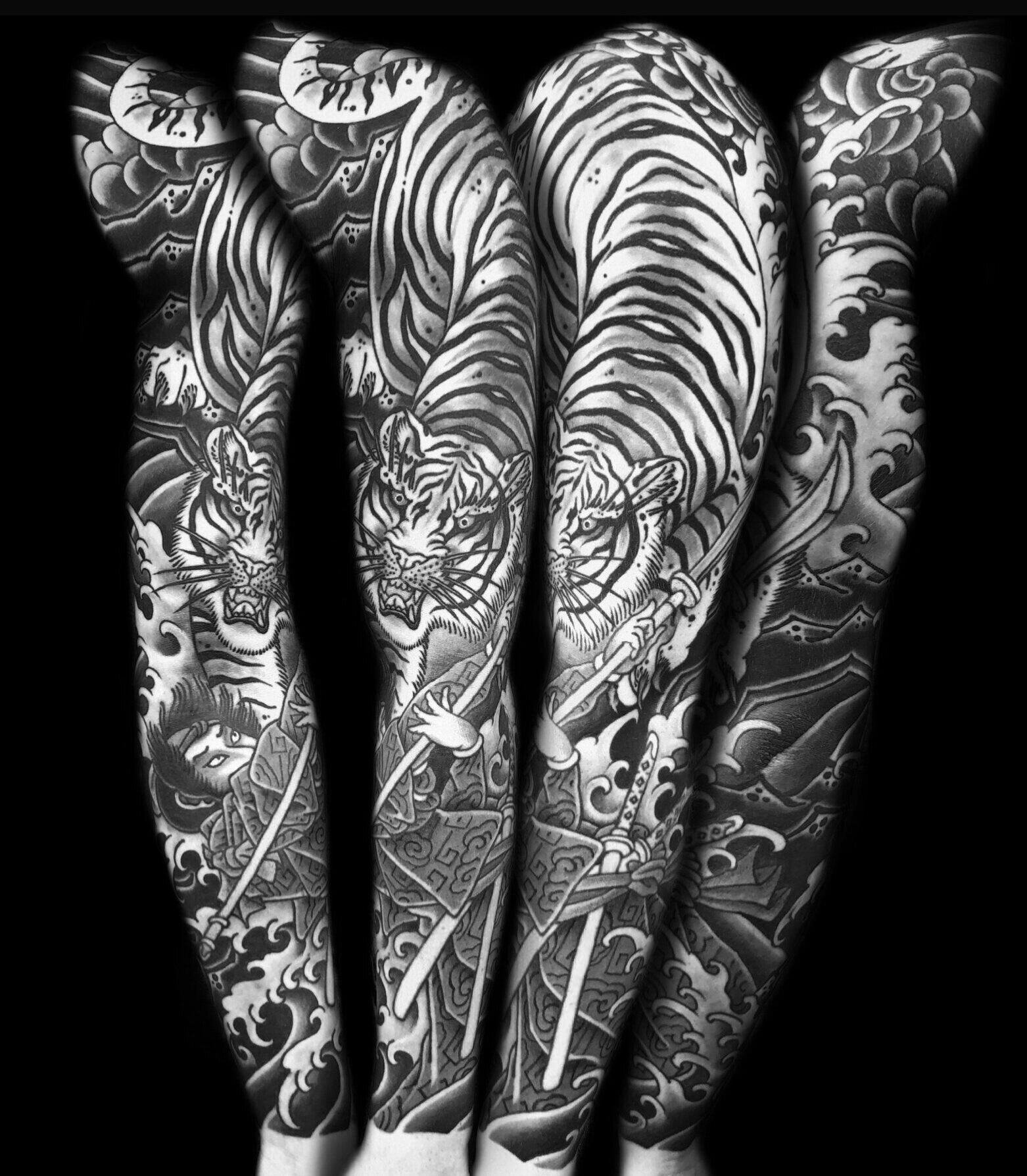 “After months of looking for an artist I could trust to create the type of traditional Japanese sleeve I had long wanted, I found Fran. As a long time follower and fan of artists like Chris O'Donnell, Horitomo, and Mike Rubendall, I saw in Fran's p