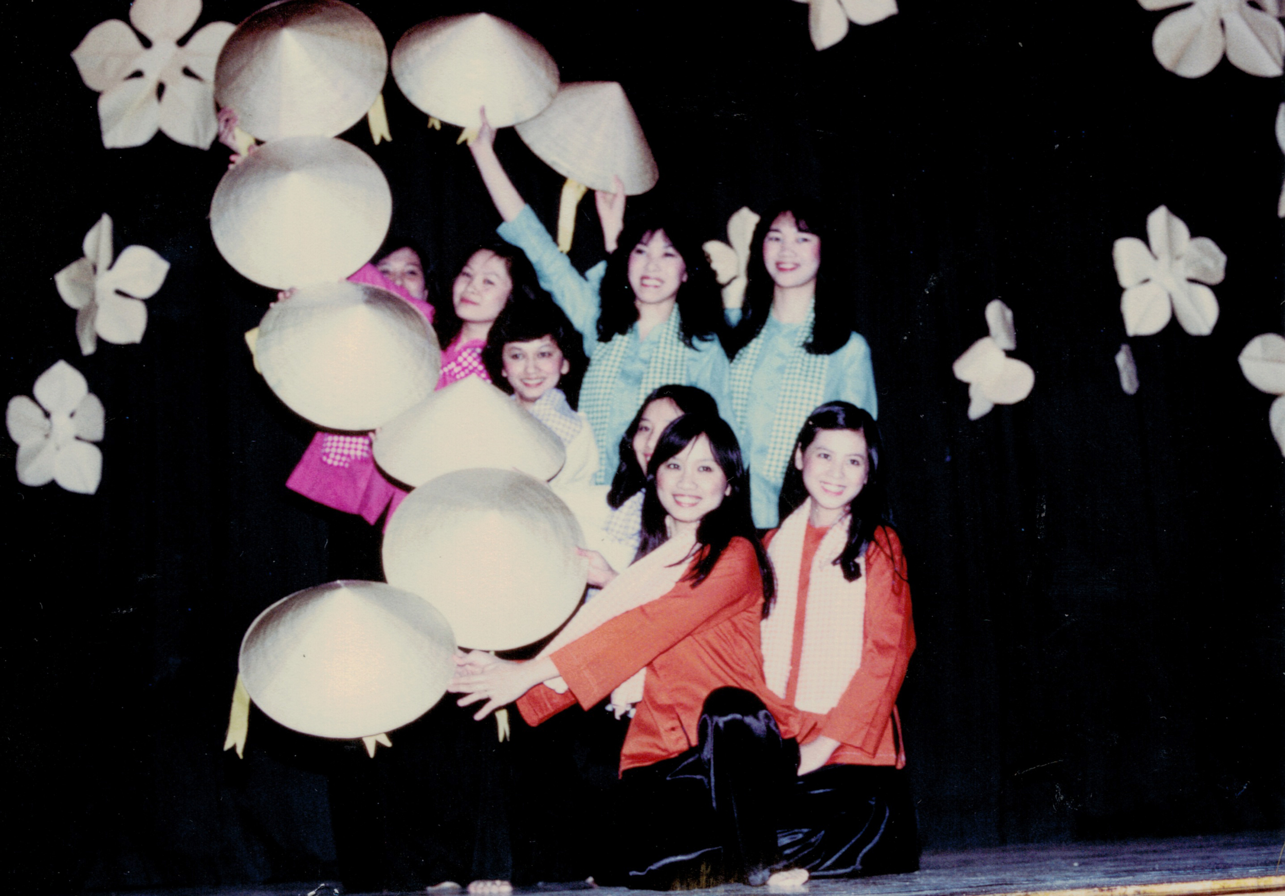 Family Performing for Tet