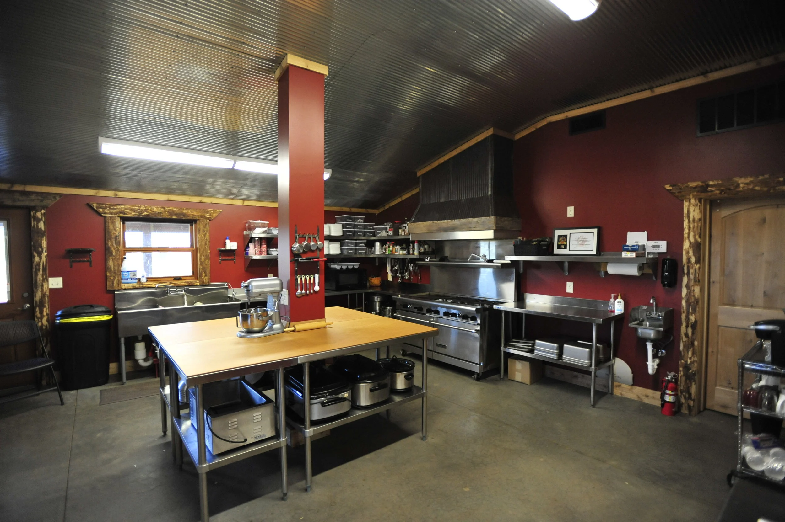 Commercial Kitchen within Event Center