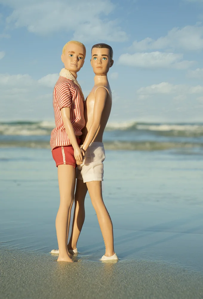 barbie and ken at the beach
