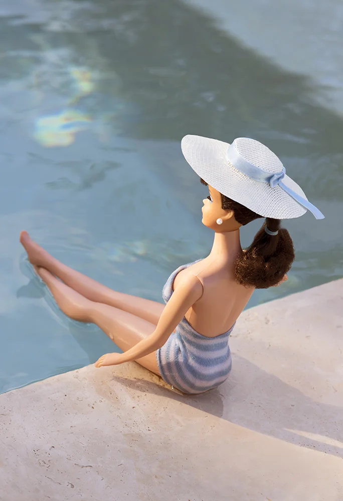 barbie and ken beach