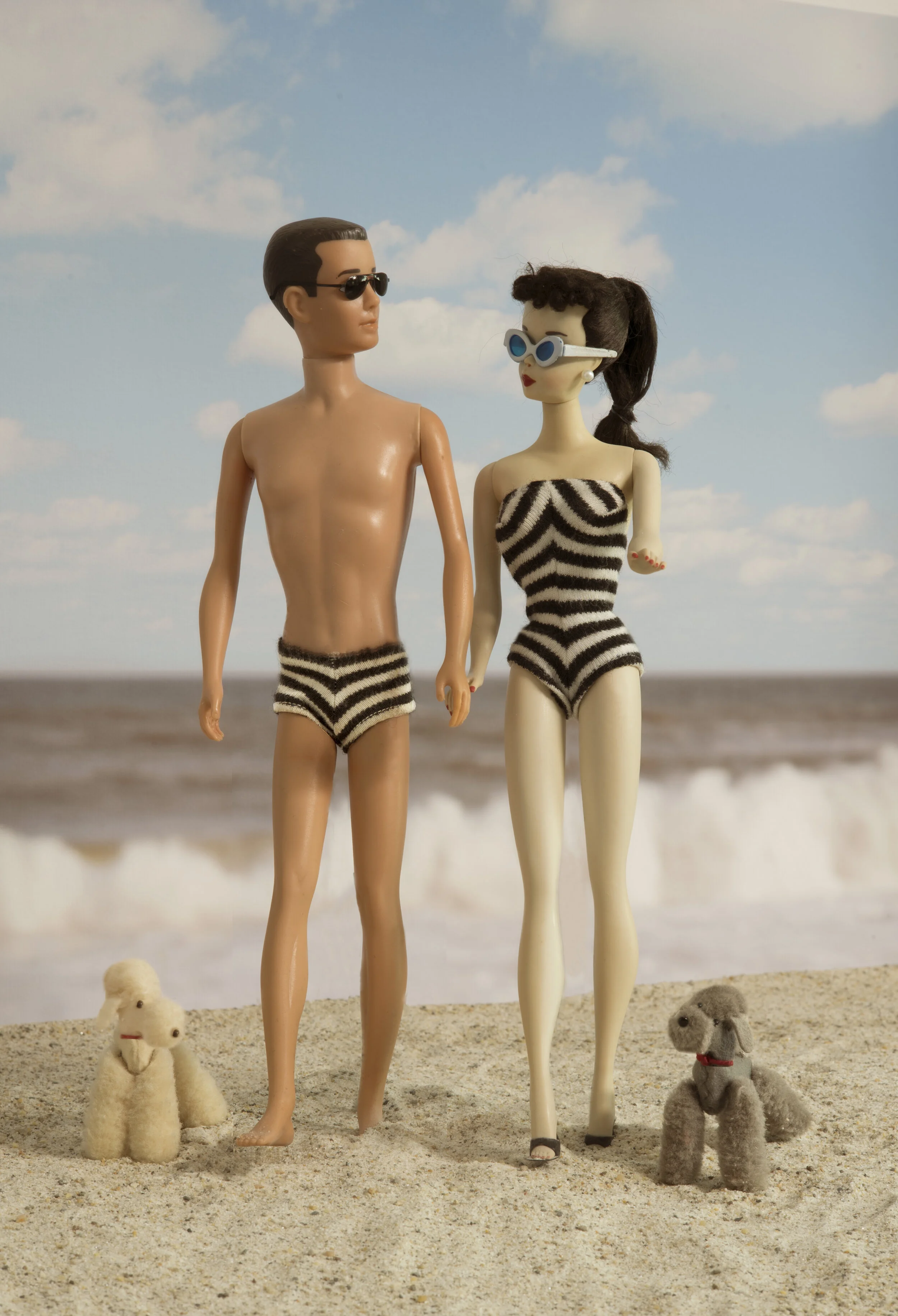 barbie and ken beach