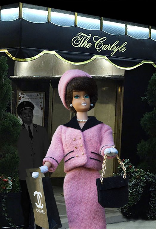 Barbie O' at The Carlyle (Color) — Vintage Barbie and Ken Photos