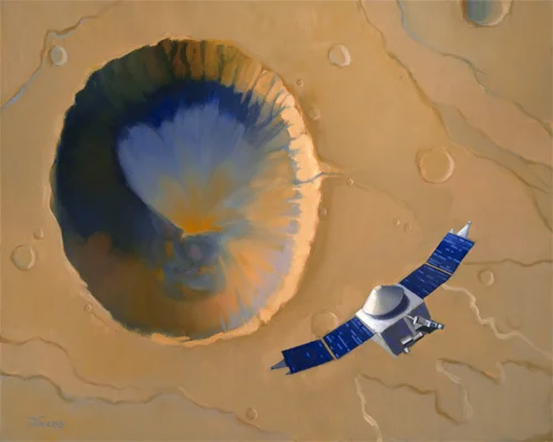 Maven over Mars