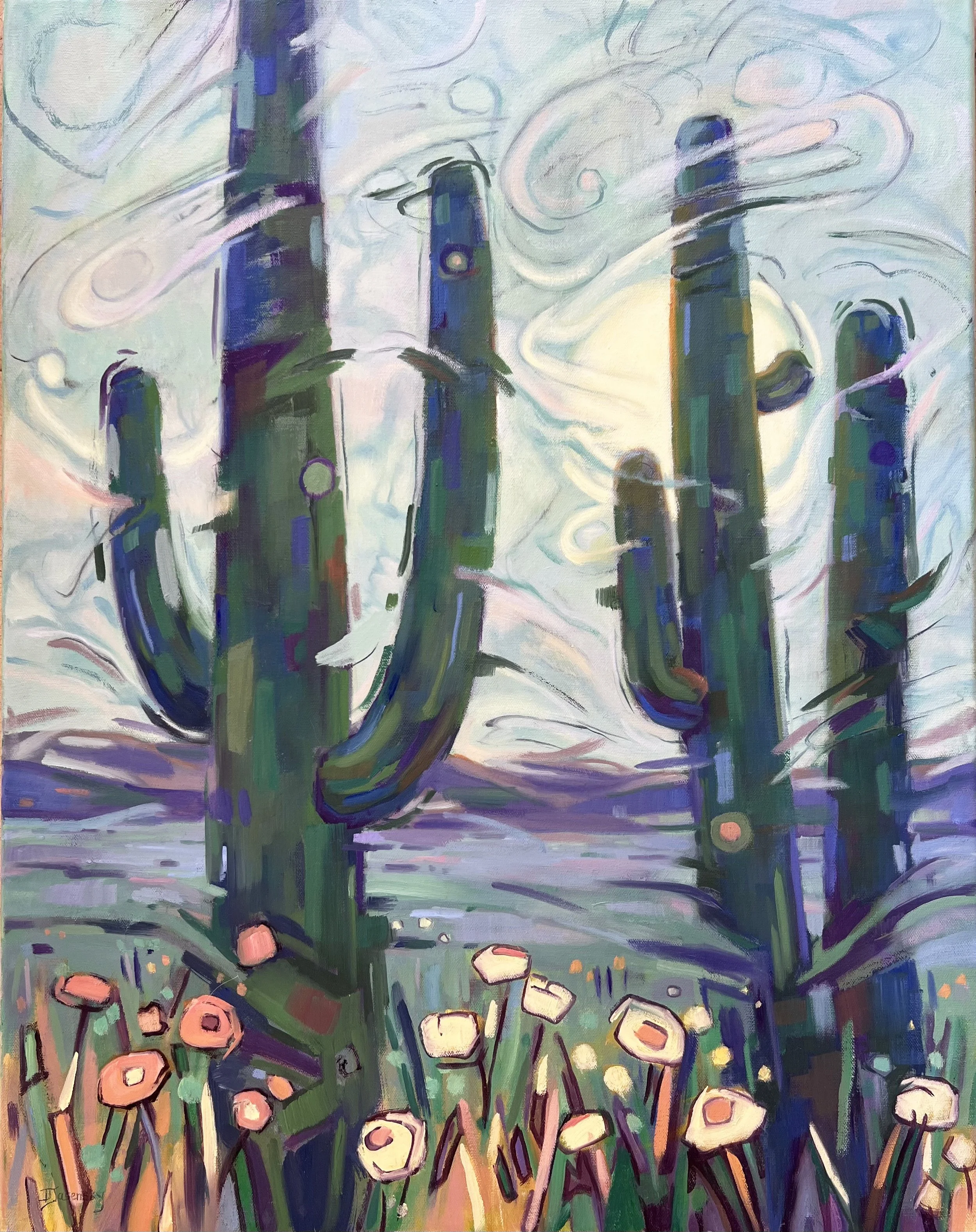 Emergence of Wind in the Desert