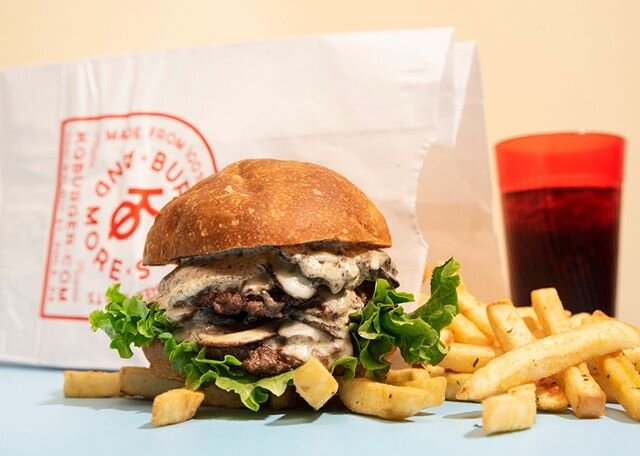 The perfect meal does not exi- ... 🍔🍟🥤 #burgerandfries #shroomburger #burgerporn #burgerlove #openinphl #phillyeats #eaterphilly