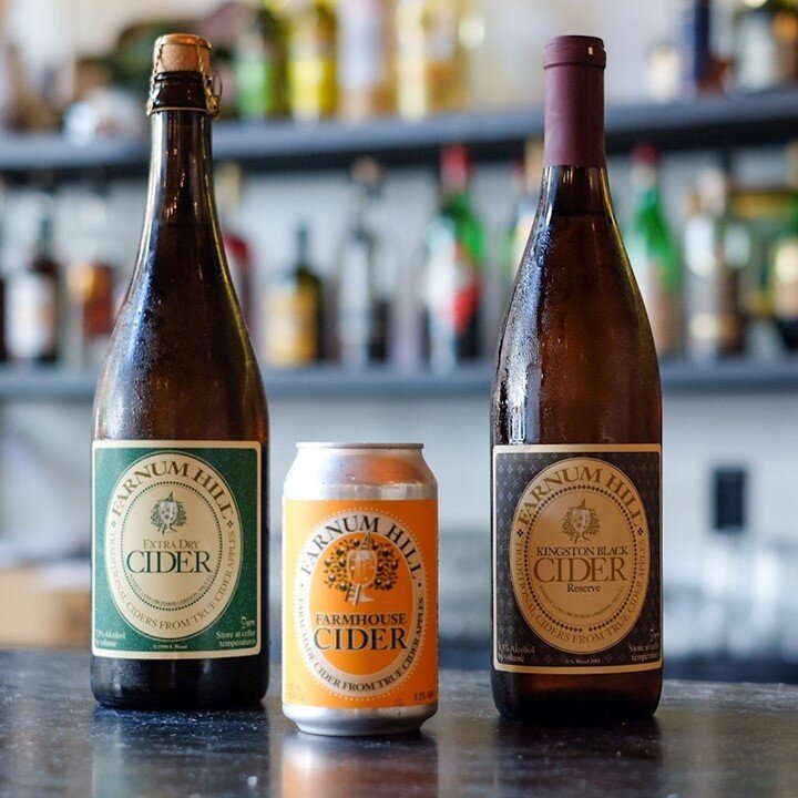 Cider lovers rejoice! This Thursday 7/8, our friends @farnumhillciders and @amyhartranft will be in the house, pouring up delicious cider alongside paired dishes from our raw bar. Join us from 5-7pm!
