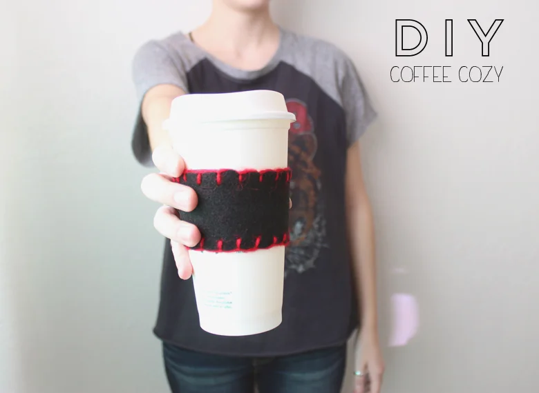 DIY Coffee Cozy