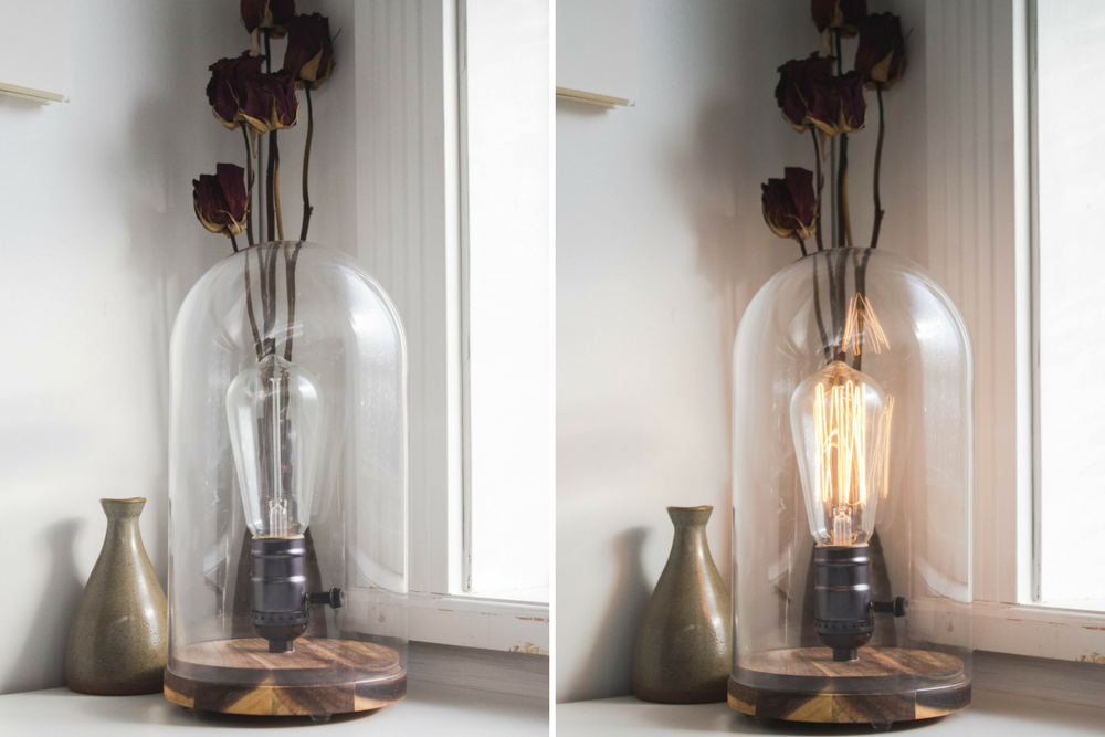 DIY Old Faithful Inspired IKEA Hack Lamp — Cashmere & Plaid