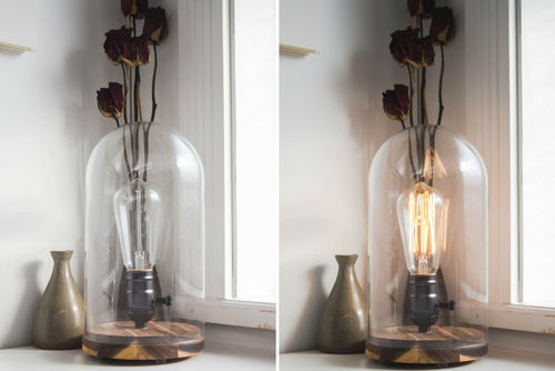 Diy Old Faithful Inspired Ikea Hack Lamp Cashmere Plaid