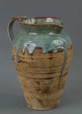leathered pitcher