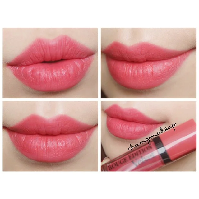 BOURJOIS ROUGE EDITION VELVET "04 PEACH CLUB"