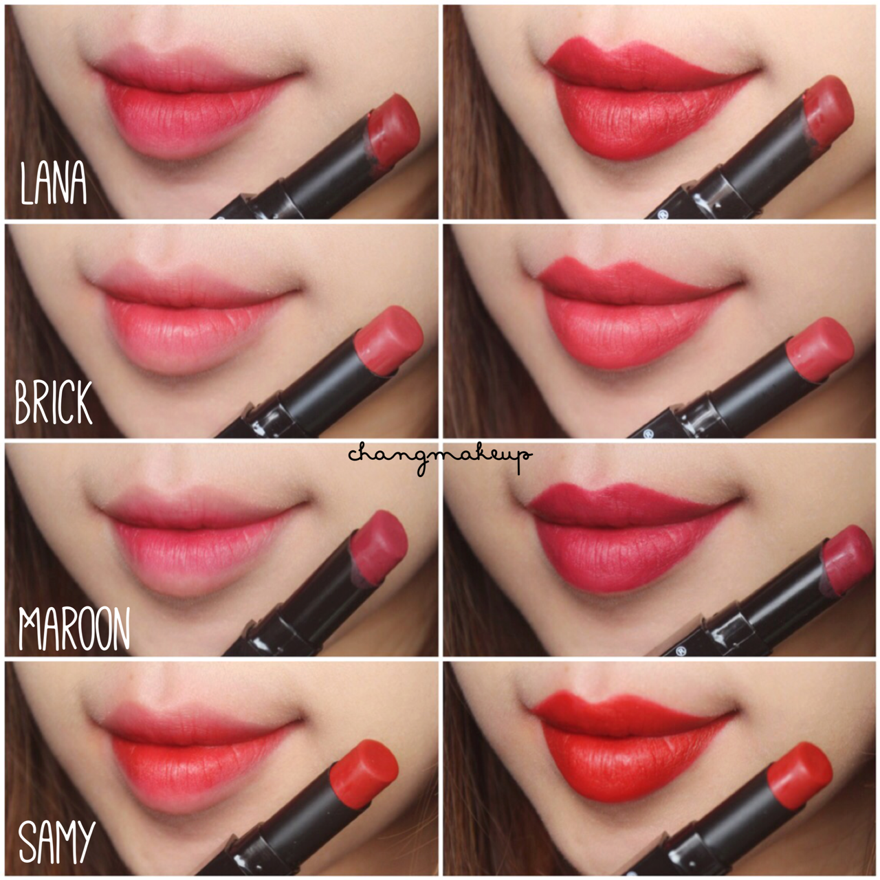 CITY COLOR BE MATTE LIPSTICKS