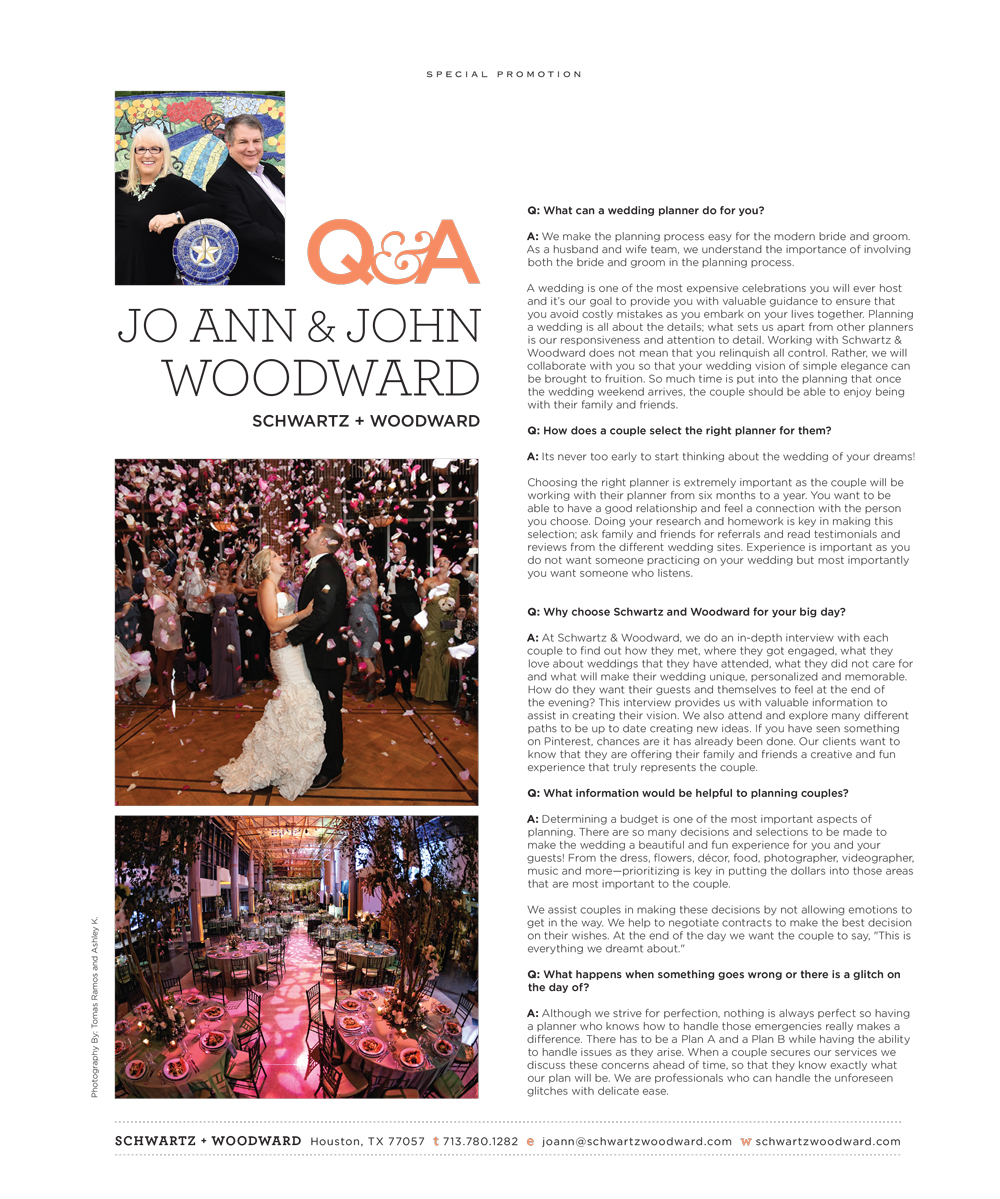 Q & A Wedding Planners Houston