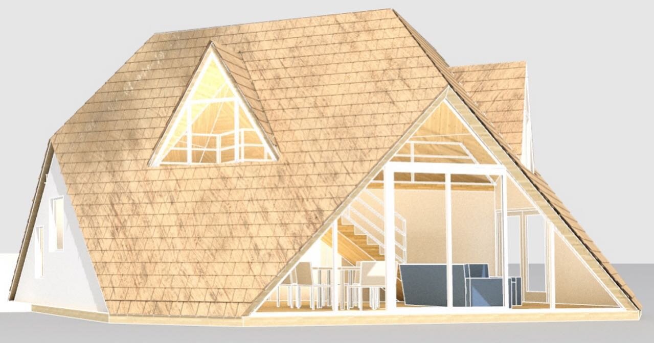 Can truncated polyhedrons contribute to solve California&rsquo;s housing crisis? @polyhaus_clt [patent pending  No. 139799-8001.US01] #adu #crosslaminatedtimber #housingcrisis