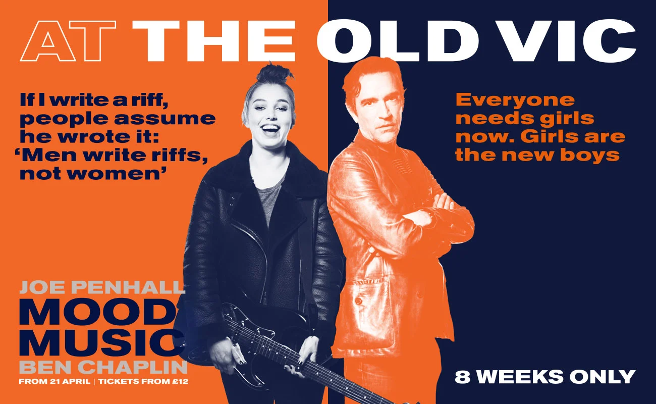 Seána Kerslake stars as musician Cat, with Ben Chaplin as producer Bernard