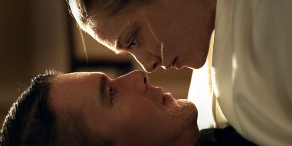Ethan Hawke and Amanda Seyfried in First Reformed