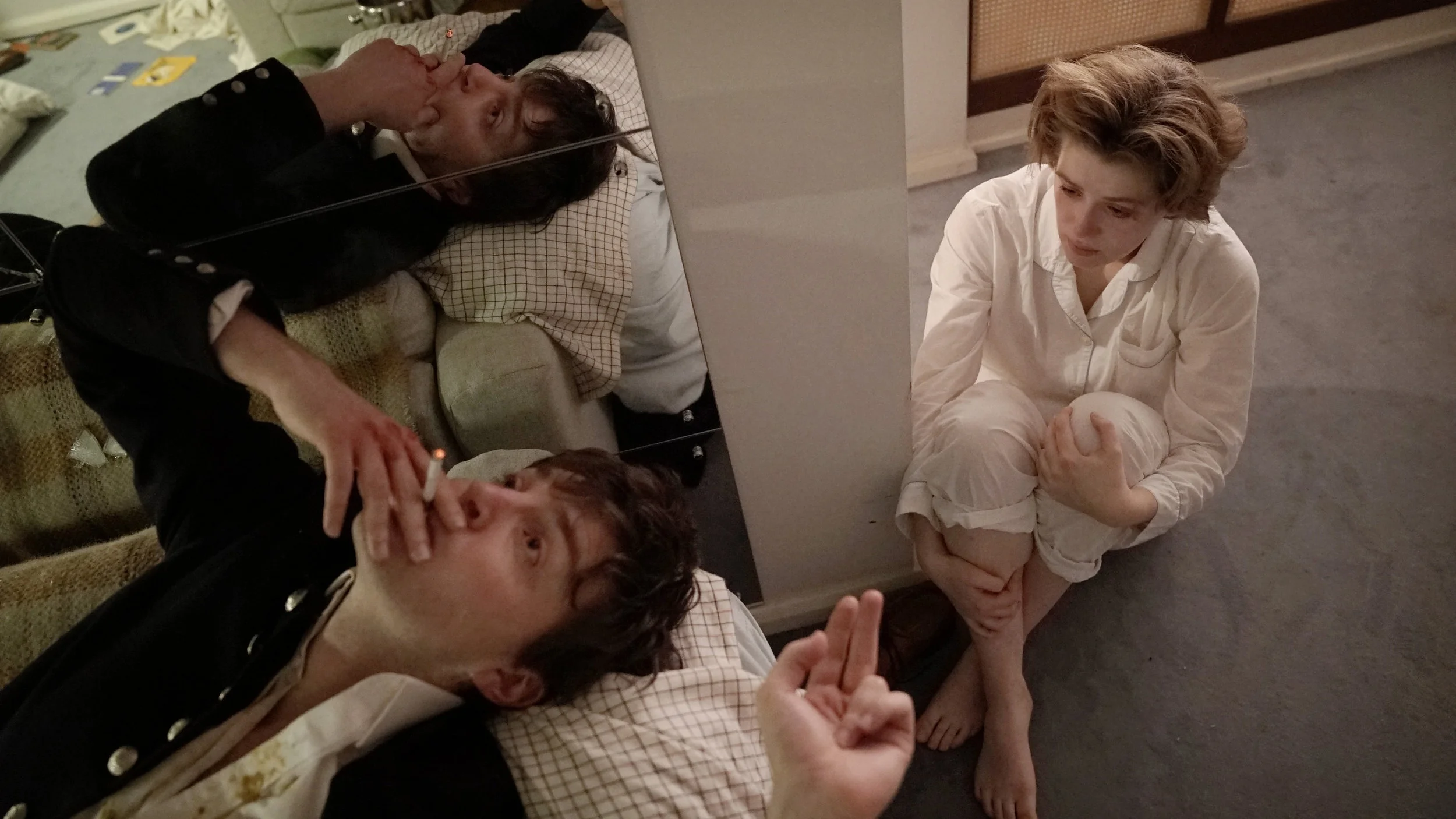 Tom Burke and Honor Swinton Byrne in The Souvenir