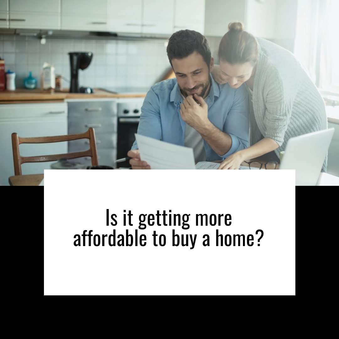 AvenueSTL.com

Is It Getting More Affordable To Buy a Home?

Over the past year or so, a lot of people have been talking about how tough it is to buy a home. And while there&rsquo;s no arguing affordability is still tight, there are signs it&rsquo;s 