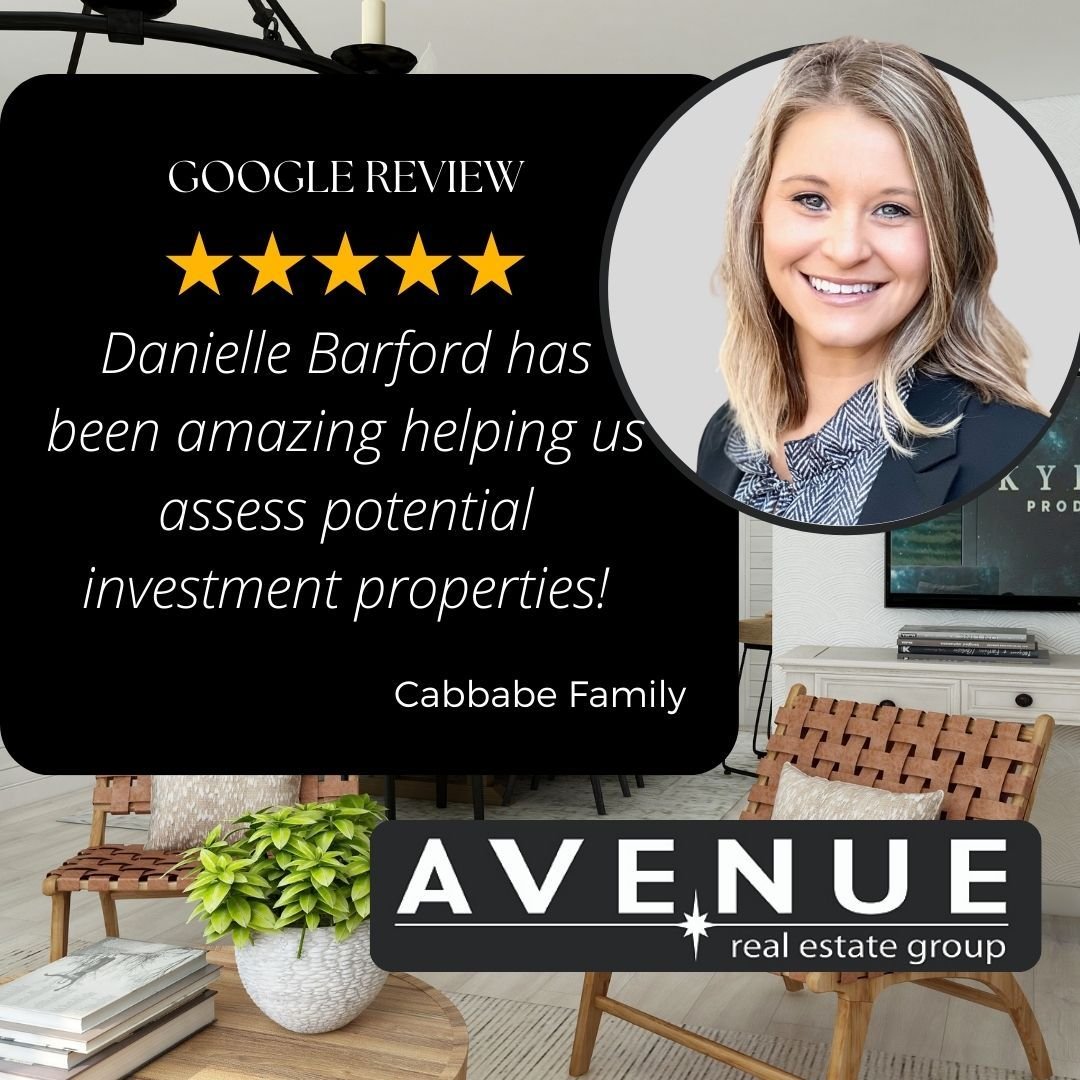Danielle Barford has been amazing helping us assess potential investment properties!