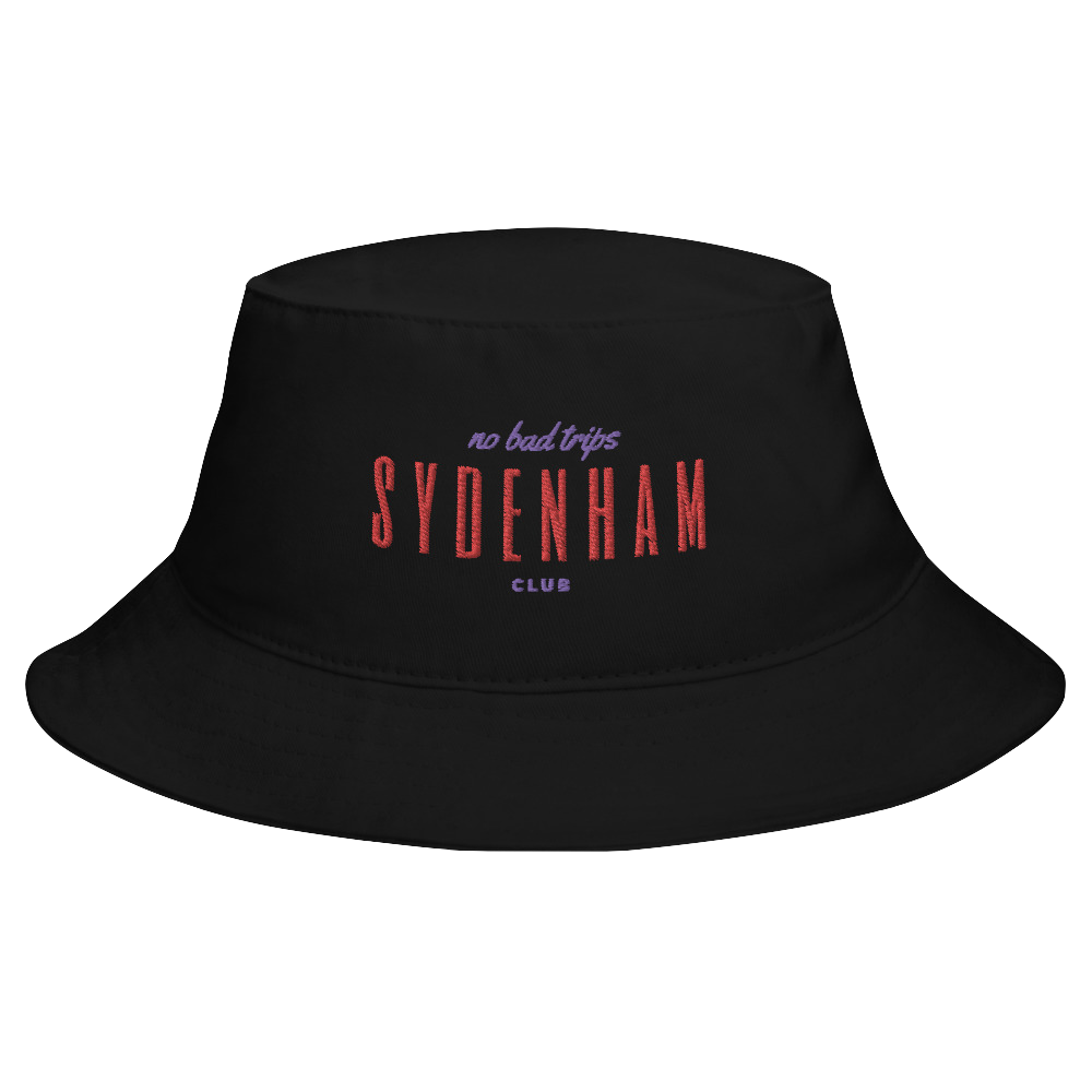 sydenham club bucket hat no bad trips.png