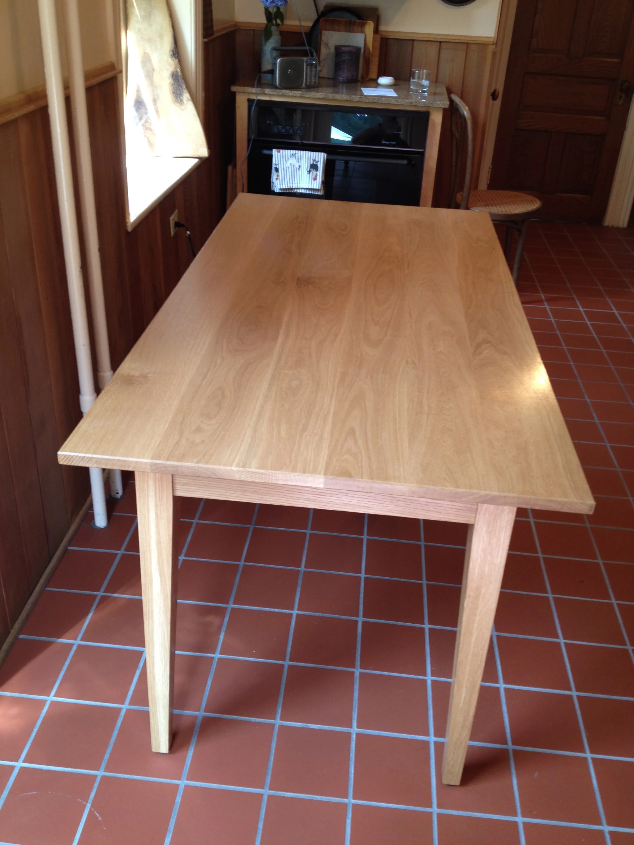 Doug Gunn Furniture MakerWhite Oak Kitchen Table