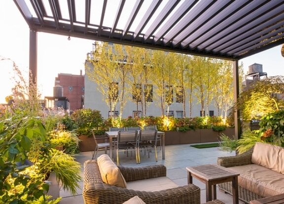 Penthouse Condominium Rooftop Garden Design Services photo