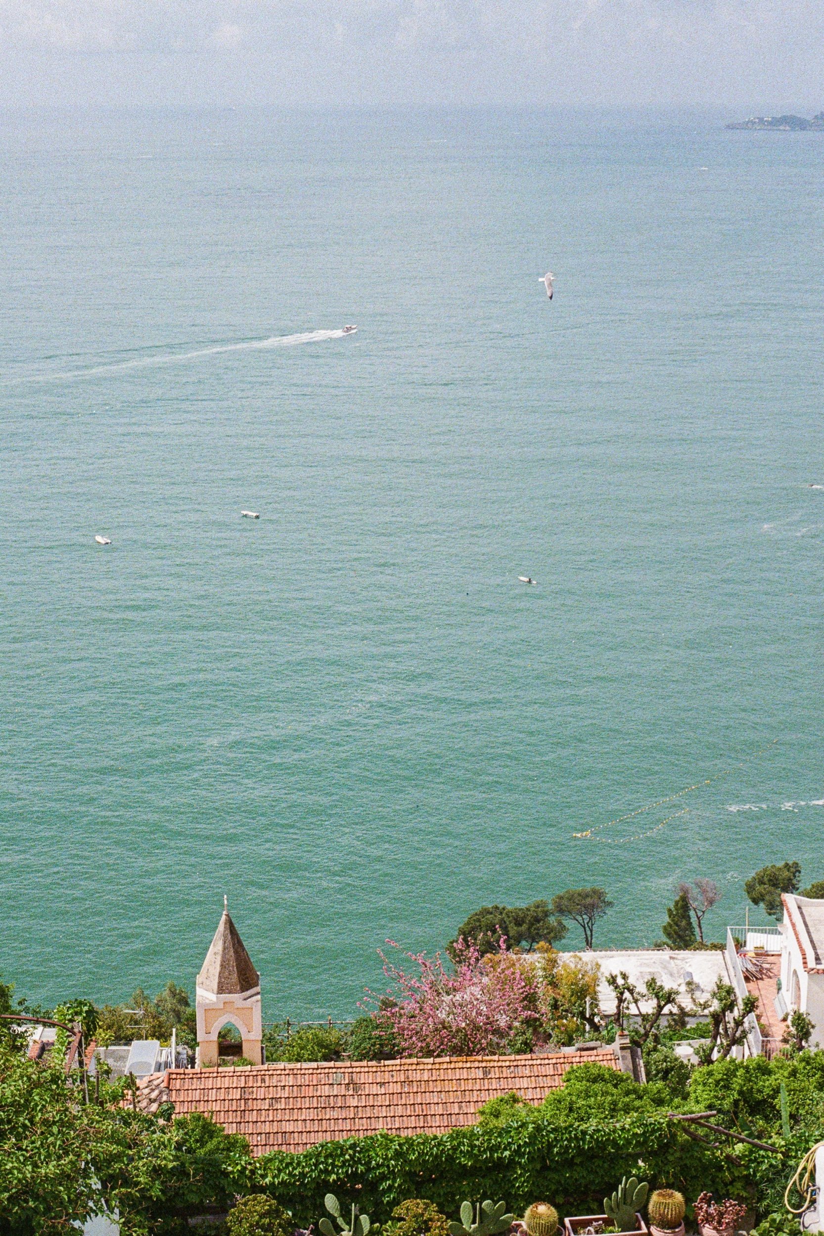 35mm film photography positano wedding