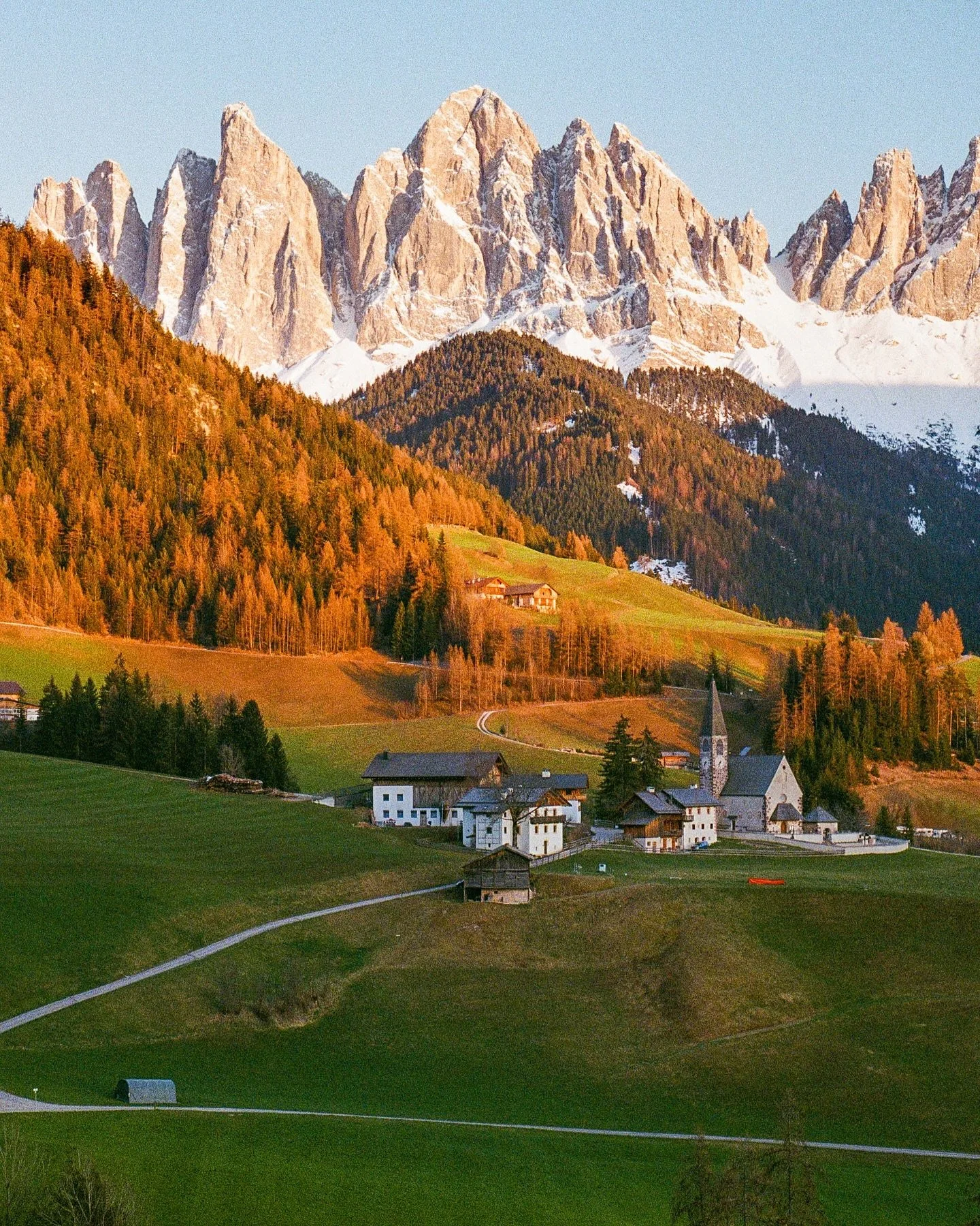 Santa Magdalena, Val di Funes
One of the most iconic viewpoints in the Dolomites
35mm film &rarr; iPhone
Ultramax 400
🏔️ 
#35mm #infilmwetrust #analogphotography #filmphotography #analogfilm #thefilmrenaissance #moderndayanalogue #filmisnotdead #the