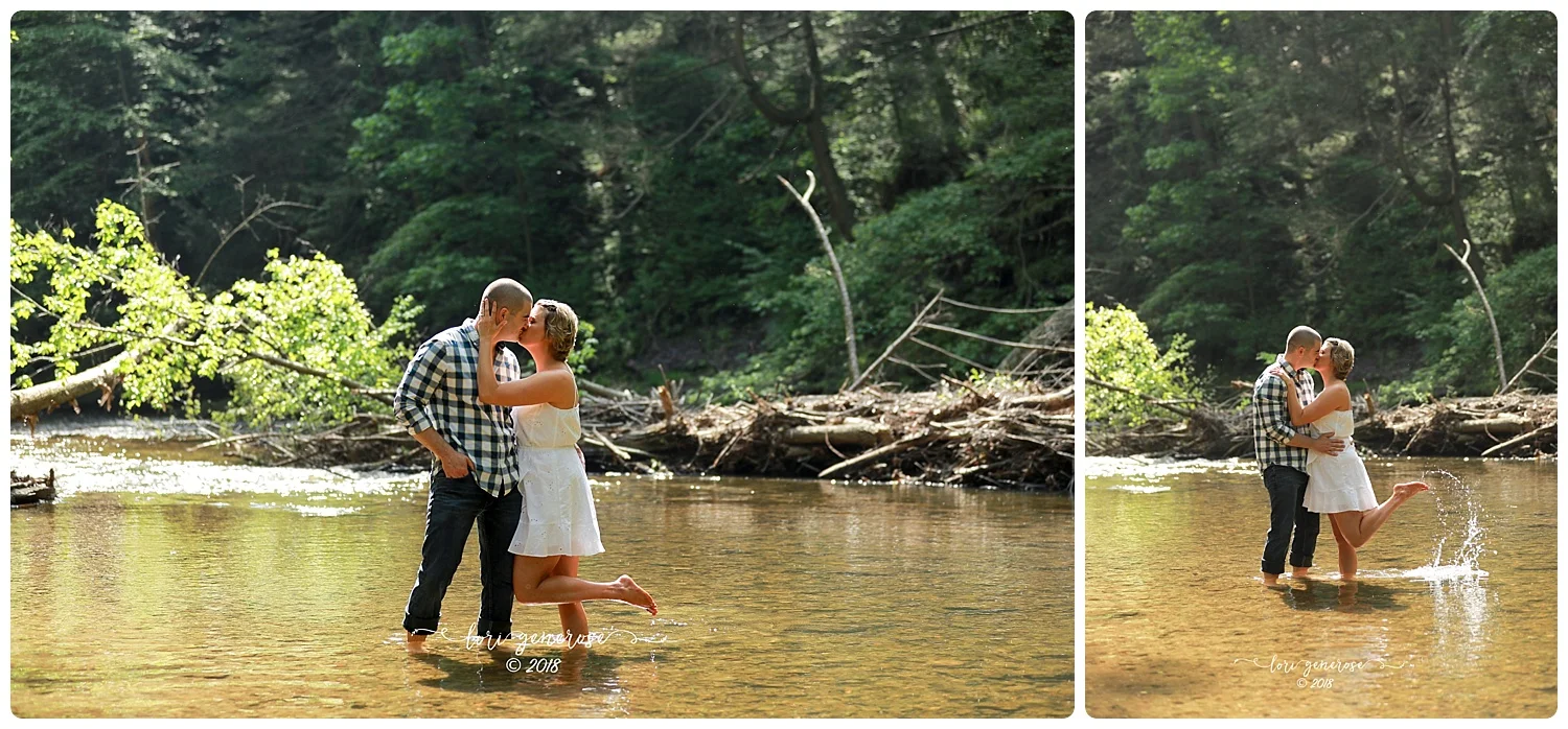 engagedcoupleposinginthewateratthejacobsburgstateparknazarethpalgphotography.jpg