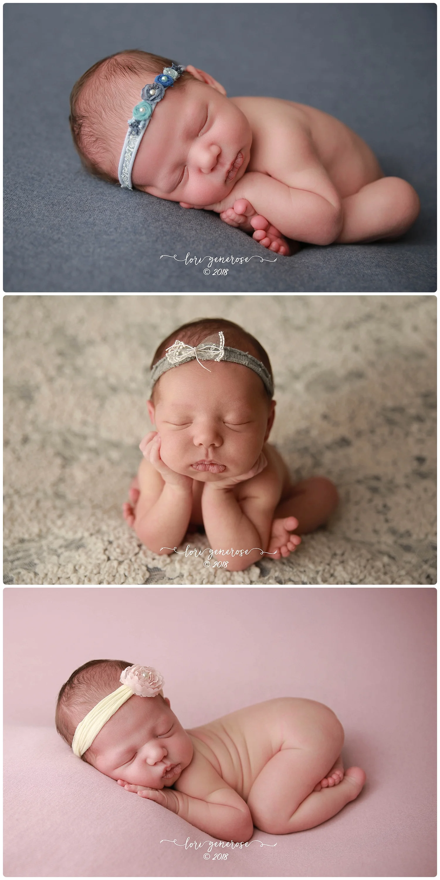 lgphotographylorigenerosenewbornfamilysiblingstudiosessionnewborngirlinbluepinkandcreamfroggypose.jpg