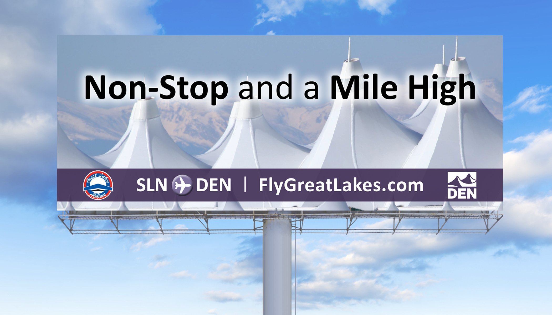 Great Lakes Airlines Billboard
