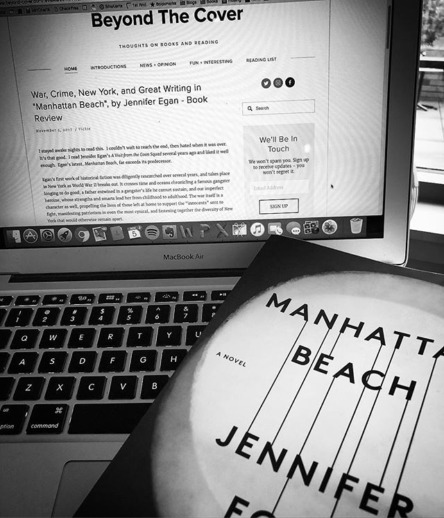 Just posted our latest review of #jenniferegan #historicalfiction #manhattanbeach  Five stars!  www.beyond-cover.com.  #books. @scribnerbooks @simonandschuster