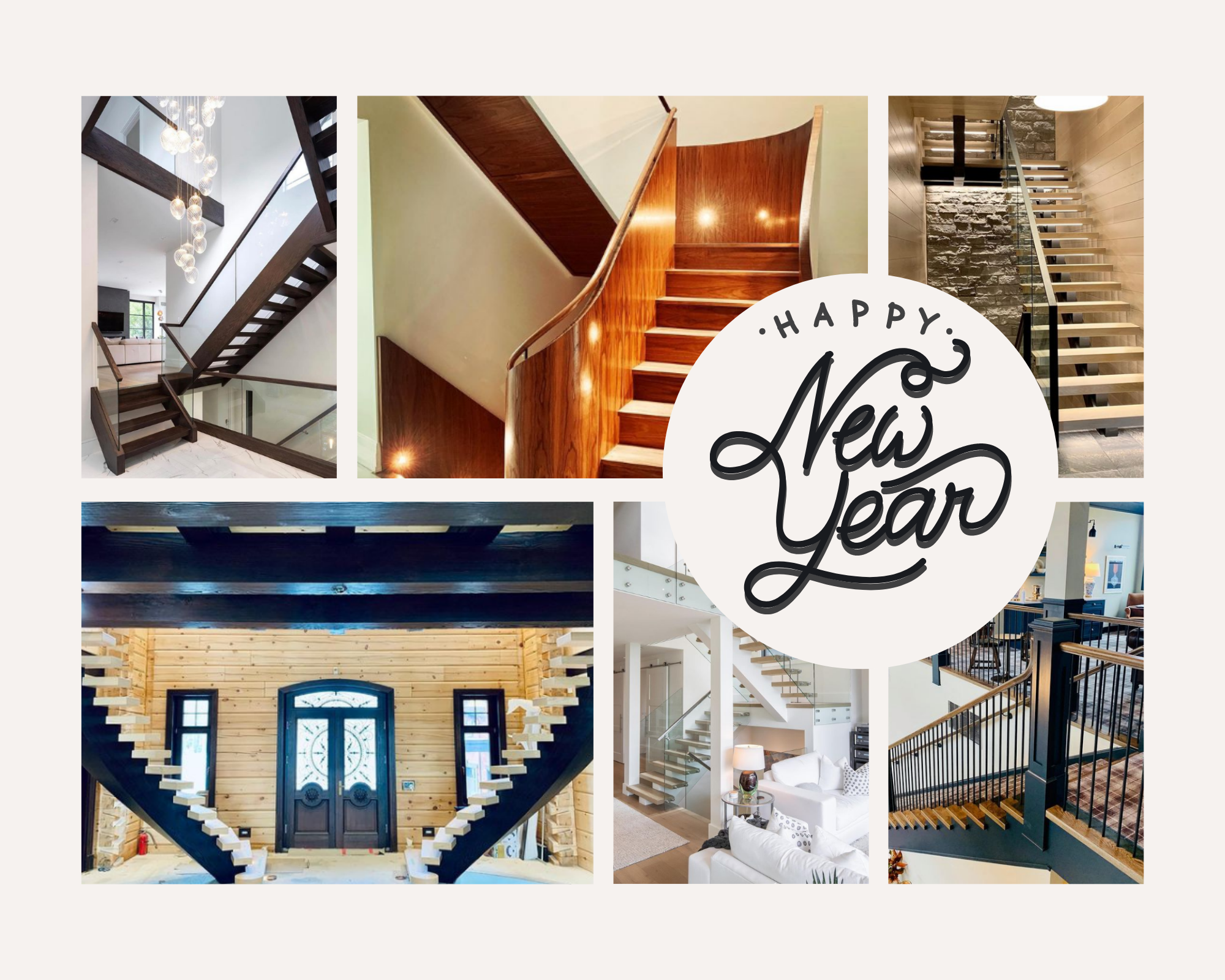 Stairhaus Inc. | Custom Stair Design and Construction | HAPPY NEW YEAR!