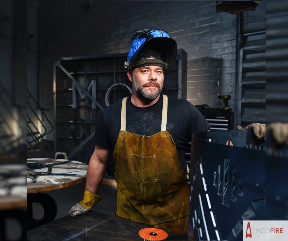 Modfire Manufacturing: Handcrafted Steel Fireplaces Built in Phoenix
