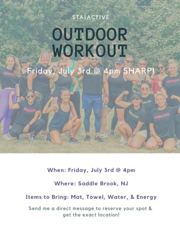 Let&rsquo;s burn some calories before the holiday weekend!!! Message me to reserve your spot!!! You know I&rsquo;m going to make it extra 🌶 !!!