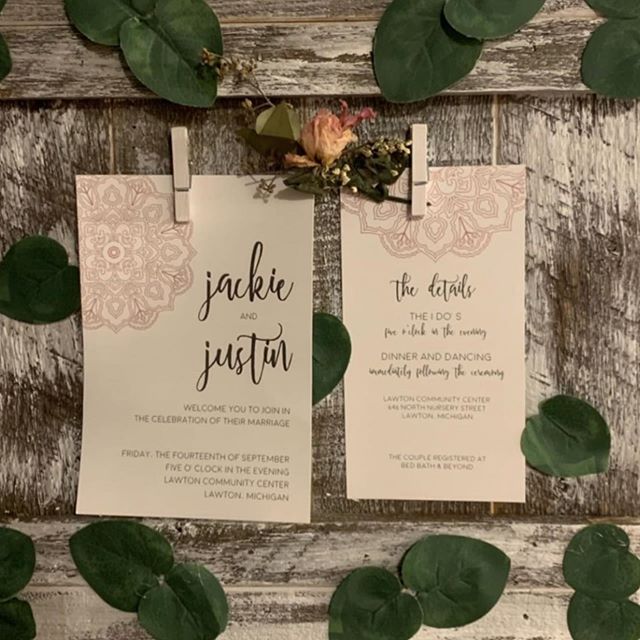 After your wedding, what do you do with your wedding invitations? I know many couples frame them and display in their home as reminder of their special day. Since your wedding invitations should match your personality and style, they will probably fi